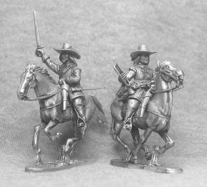 ECW40 Cavalry.  buff coats and swords.