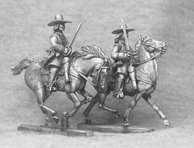 ECW42 Cavalry.  buff coats and swords.