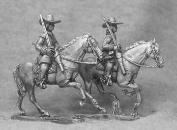 ECW43 Cavalry. buff coats and swords.