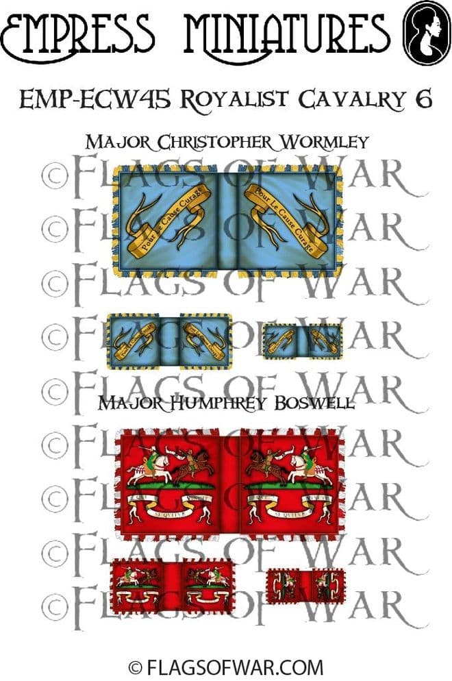 ECW45 FLAG Royalist Cavalry.