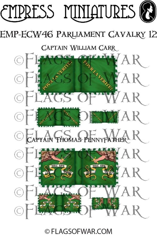 ECW46 FLAG Hesilrige's Cavalry WC/TP