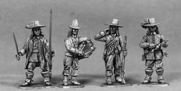 ECW73 Dismounted dragoons command.