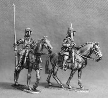 ECW94 Cavalry in helmet and buff coat.