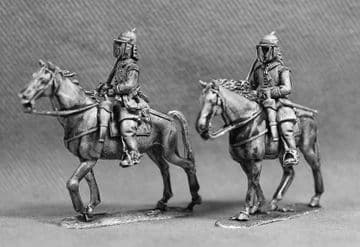 ECW97 Cavalry in helmet and buff coat.