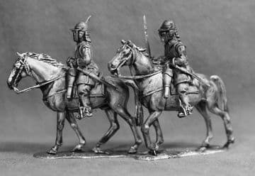 ECW98 Cavalry in helmet and buff coat.