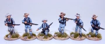 ES5B SPANISH INFANTRY SKIRMISHING, CAMPAIGN DRESS