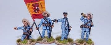 ESF1 SPANISH INFANTRY COMMAND GROUP IN ACTION