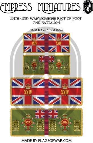 FLAG01 - 24th (2nd Warwickshire) Regt of Foot