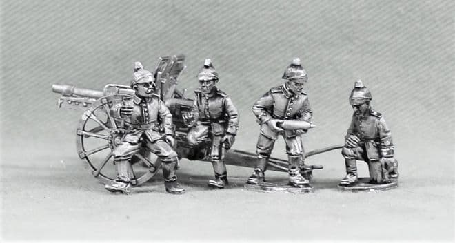 GER14 77mm Krupp Field Gun Crew.