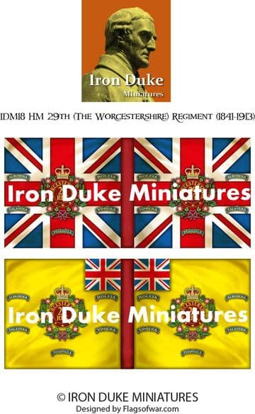 IDM18 HM 29th (The Worcestshire) Regiment (1841 - 1913)