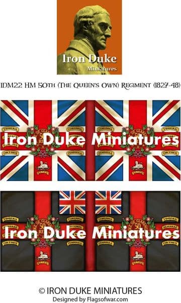 IDM22 HM 50th (The Queens Own.) Regiment (1827 - 48)