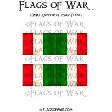 IEWI01 Kingdom of Italy Flags 1