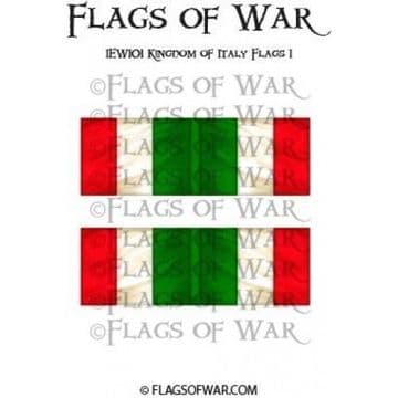 IEWI01 Kingdom of Italy Flags 1