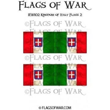 IEWI02 Kingdom of Italy Flags 2