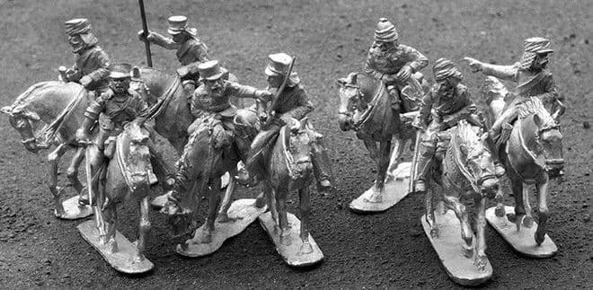 IMBC44 Mounted Staff Officers and Orderlies. NO HORSES.