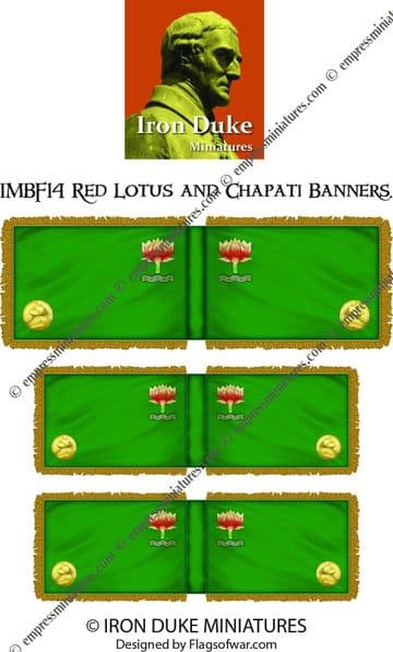 IMBF14 LOTUS AND CHAPATI BANNERS
