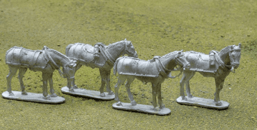 IMH9 ARTILLERY LIMBER HORSES.
