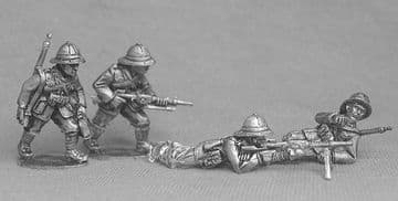 ITI5 Italian Infantry in tropical uniform.