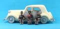 KA15 General Kussin and Citroen set. 5 figures and 1 car.