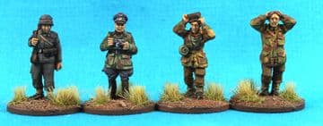 KA6 Luftwaffe Propaganda Team and POW's.