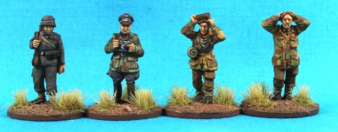 KA6 Luftwaffe Propaganda Team and POW's.