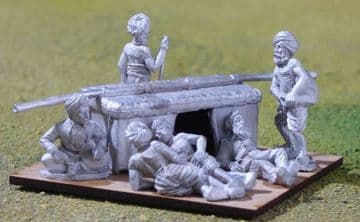 LA27 DHOOLIE AT HALT, CASUALTY SET.