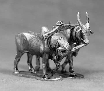 LA3 PAIR OF BULLOCKS