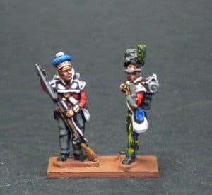 NB23- Highlanders flank company firing/loading wit