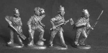 NZ13 British 1840's infantry pioneers.