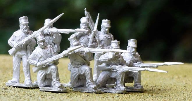 OR1 British Infantry, skirmish line