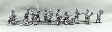 OR38A NATAL NATIVE CONTINGENT (MFENGU) SKIRMISHERS (16 FIGS)