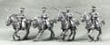 OR44 Cape Mounted Rifles charging with swords. (1840 - 49