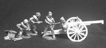RAT3 French 75mm gun and crew.