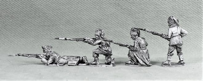 RCW2 Ukrainian Cossack Infantry White Russian Firing line