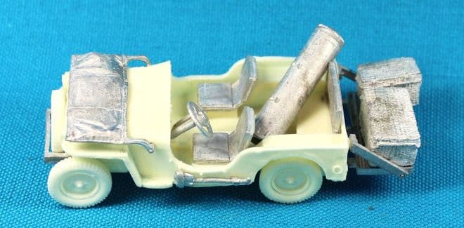 RD63 JEEP with rear stowage rack.