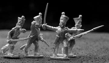 REB22 Mutineers in shakos and uniforms.