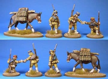 RJ-J09 Japanese Ammunition Bearers + Mule