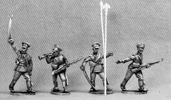 RJ-R17 Russian cavalry command dismounted
