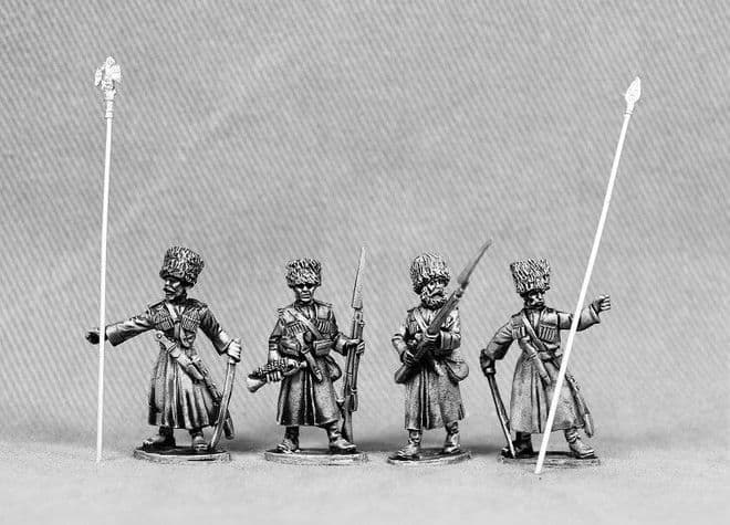 RJ-R23 Russian Cossack dismounted command.