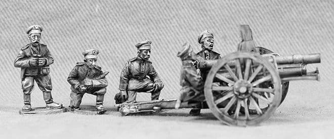 RJ-RO9 Russians operating gun (5 figures, 1 gun)