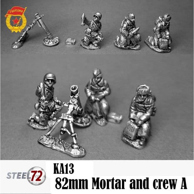 RKA13 Soviet 82mm Mortar crew A