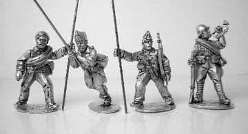 STD1 Standard bearers and bugler.