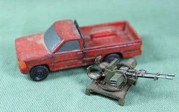 TECHNICAL WITH ZU23 AA GUN.