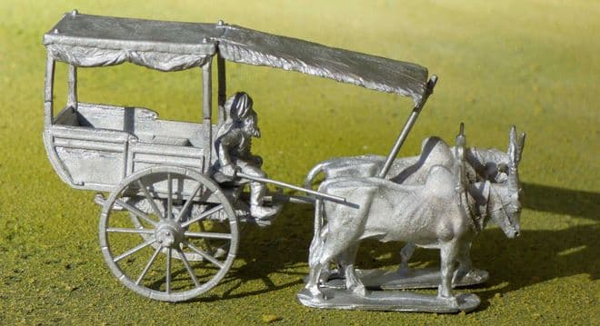 THEM8 Bullock-Drawn Dak-Gharry (Mail Cart)