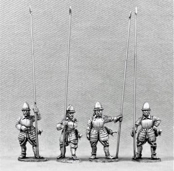 TYW6 Armoured pike standing.