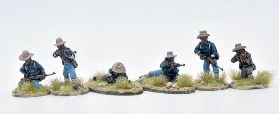 US9SA 9th 10th Cavalry (Buffalo soldiers) skirmish