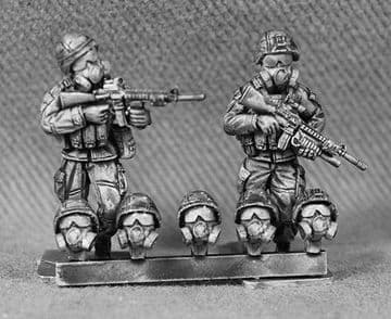 USMC16 K POT HEAD SETS WITH RESPERATORS.