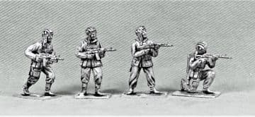 VDV12 Soviet Paratroops skirmishing. Jump helmets.