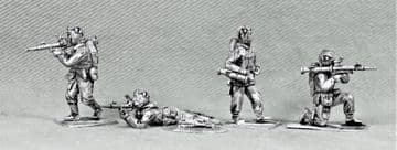 VDV14 Soviet paratroopers with RPK16. Jump helmets.