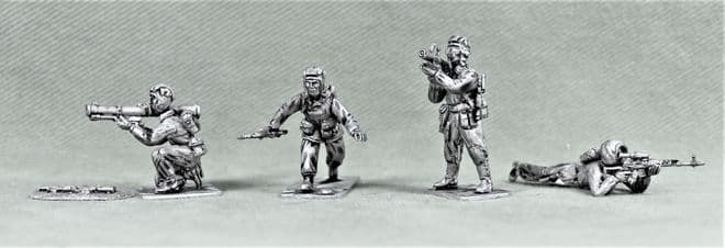 VDV16 Soviet Paratroopers support weapons. Jump Helmets.